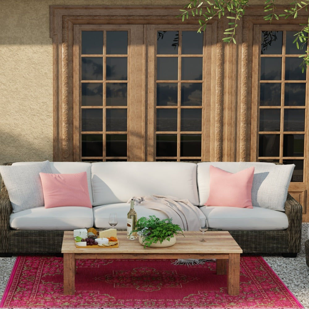 Red Bouquet Rug