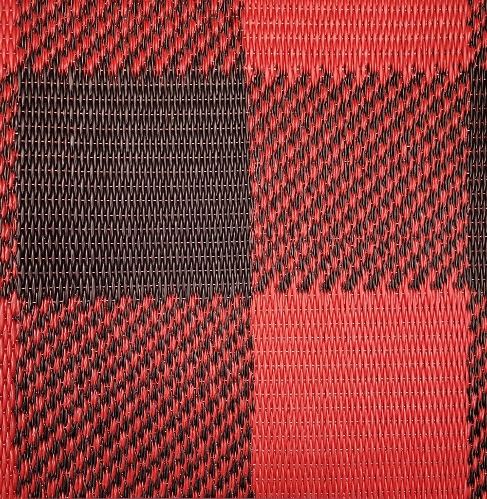 Buffalo Plaid Red & Black Rug