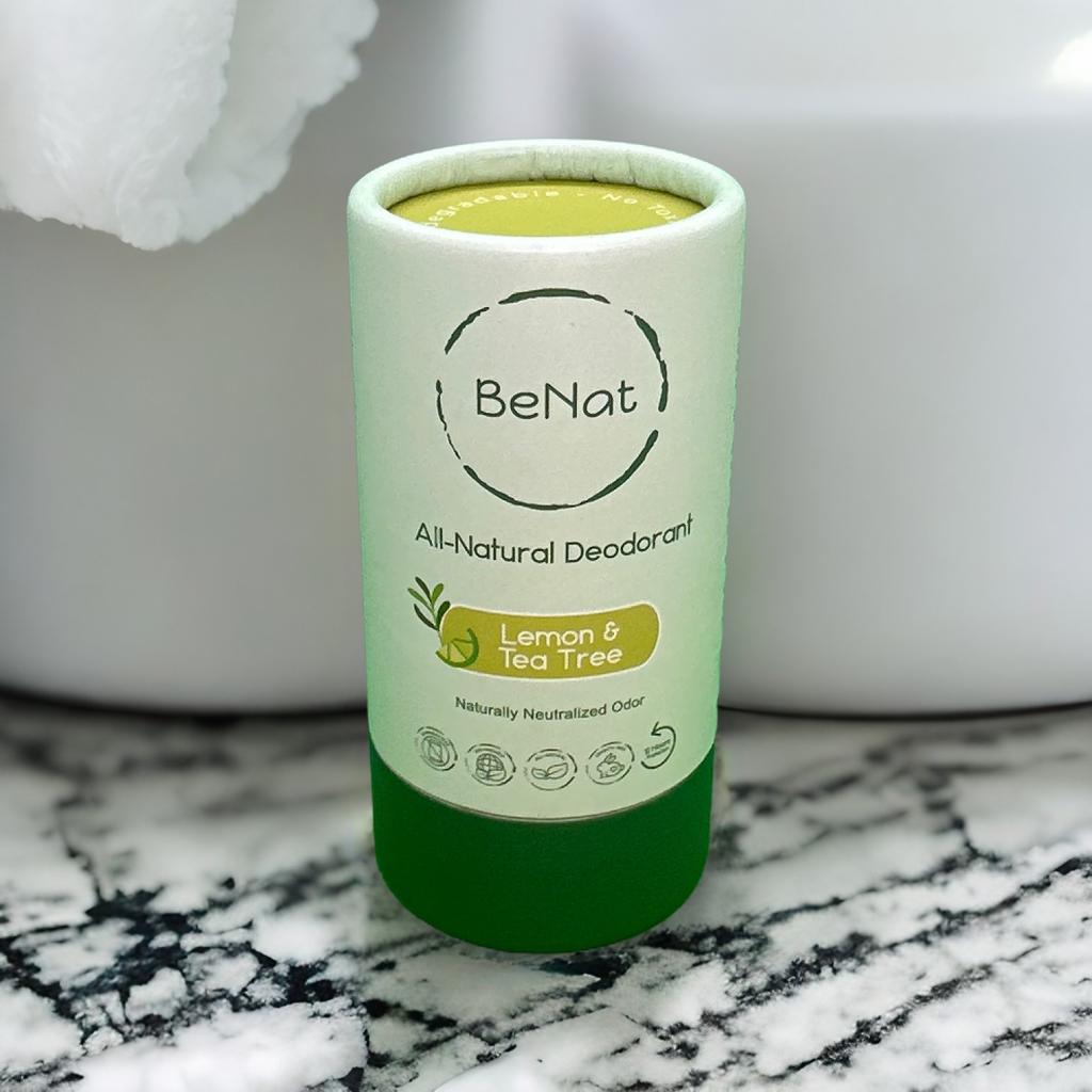 All-Natural Plastic-Free Deodorants (2-Pack)
