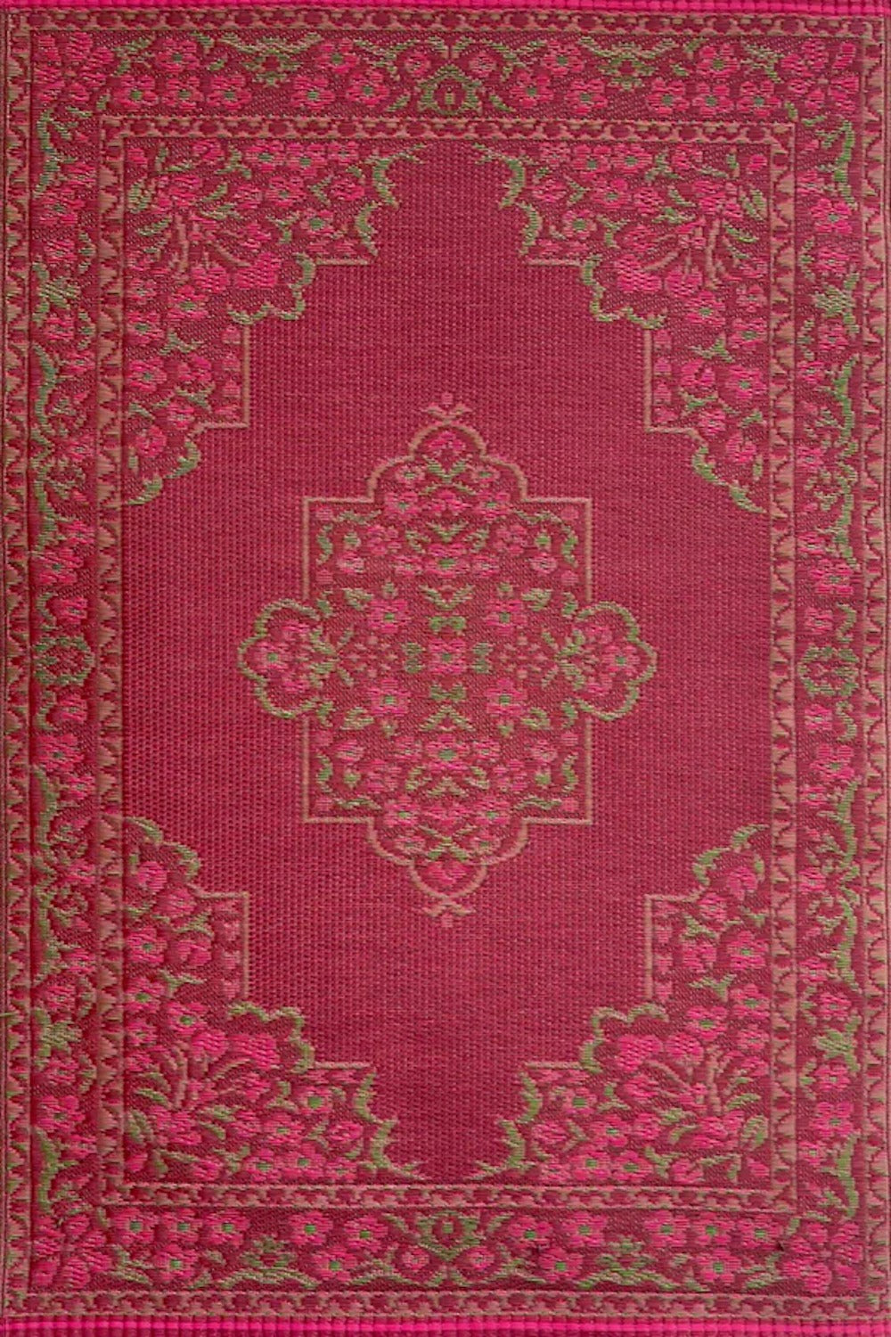 Red Bouquet Rug
