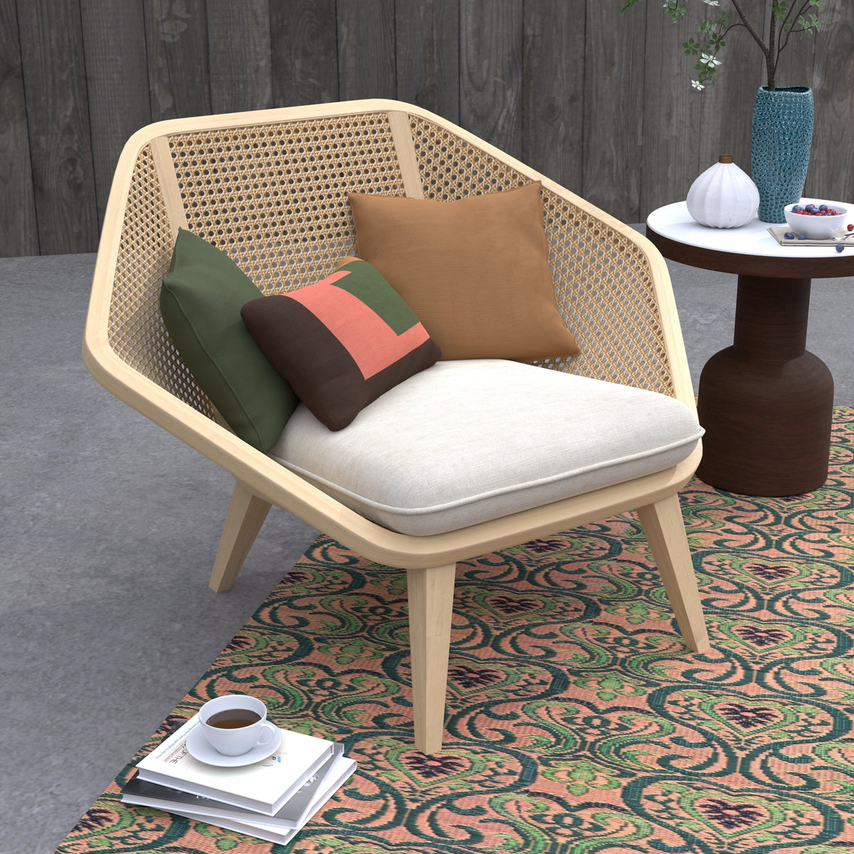 Oasis Medium Green Rug