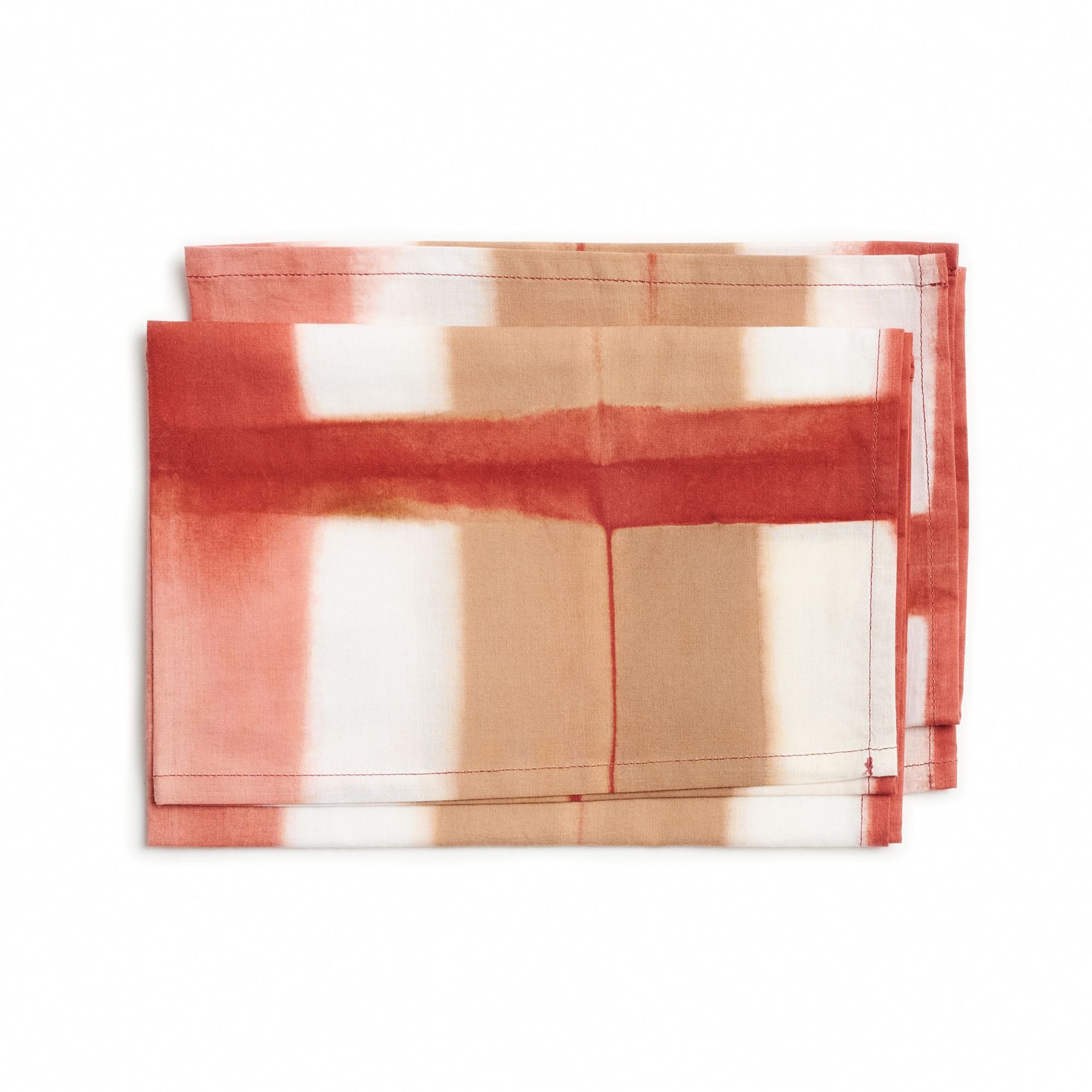 Chowk Cotton Hand Clamp Dye Artisanal Table Napkin (Set of 4)