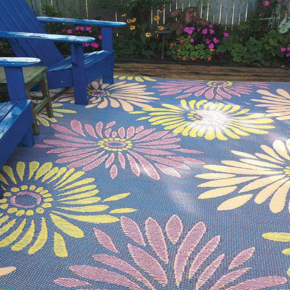 Daisy Violet Rug