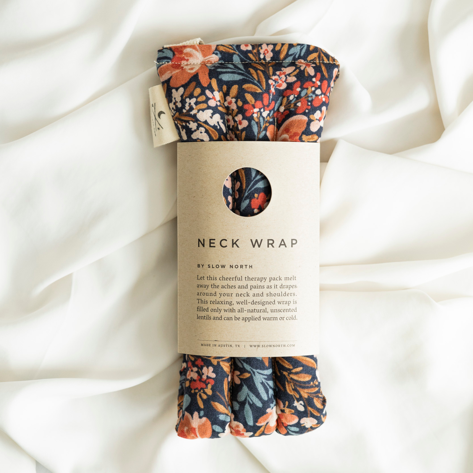 Pom Blossom Neck Wrap