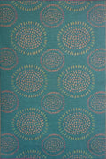 Molly Teal & Red Rug