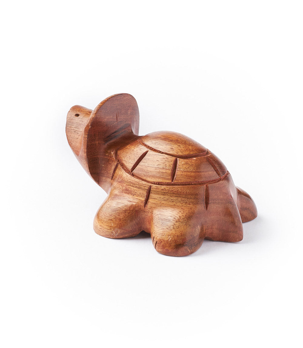 Indian Rosewood Turtle Eyeglasses Holder/Stand