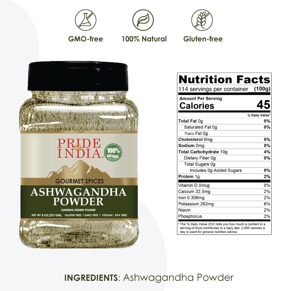 Natural Ashwagandha Root Ground