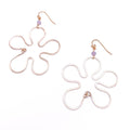 Hibiscus Gold Earrings