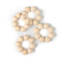 Wooden Spheres Napkin Ring (Set of 4)