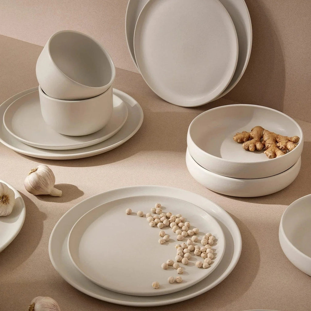 Tunisian Pasta Bowl - Matte White