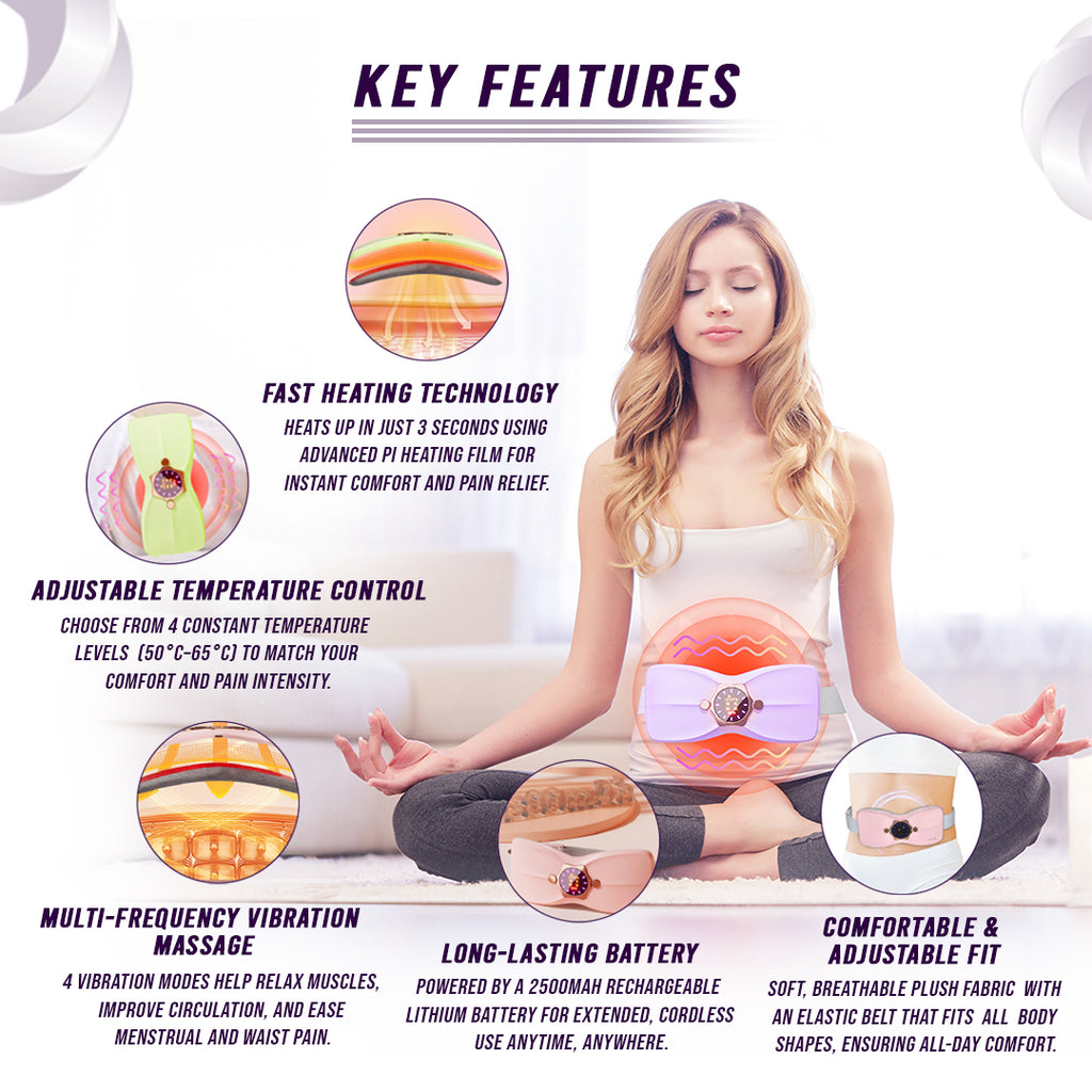 Electric Warming Belt Wellness Heating Pad