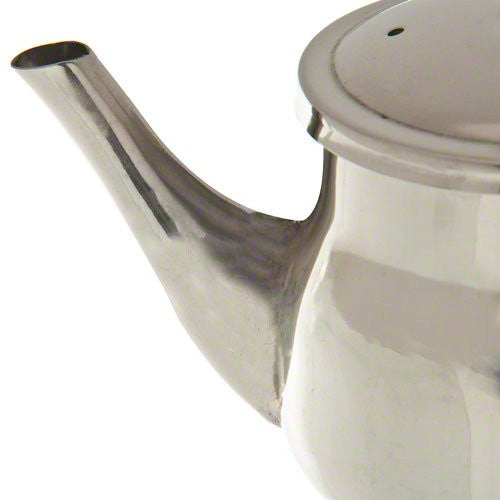 Stainless Steel Gooseneck Tea & Coffee Pot with Vented Hinged Lid