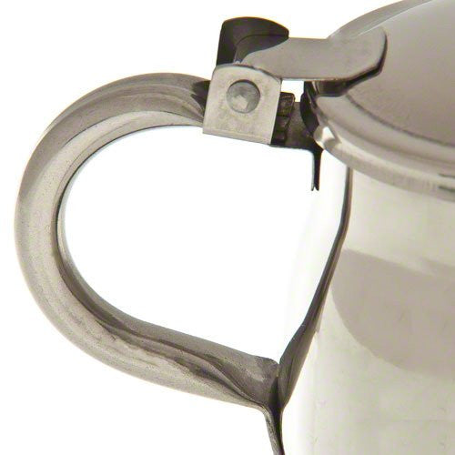Stainless Steel Gooseneck Tea & Coffee Pot with Vented Hinged Lid