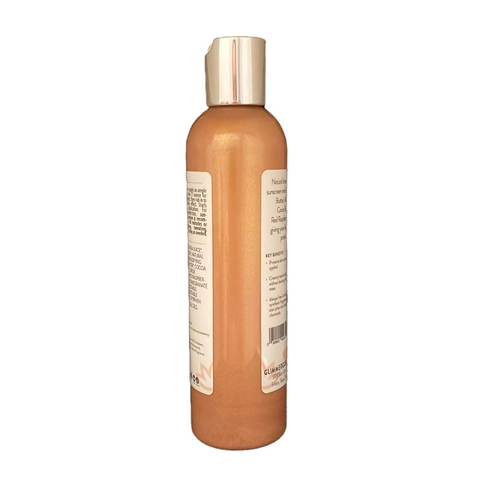 Goddess Glow Shimmer Suntan Lotion SPF 40 – Reef-Safe Radiance