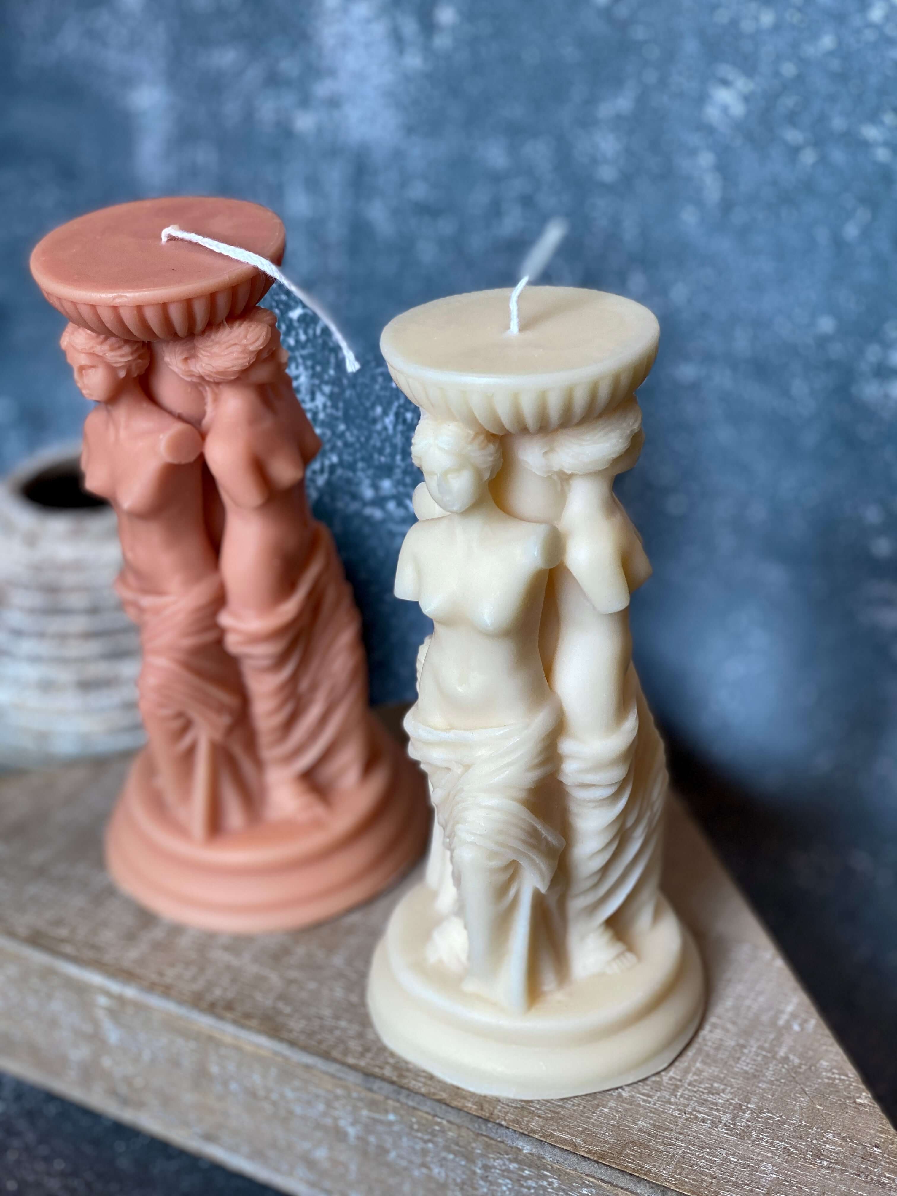 Goddess Sculpture Candle