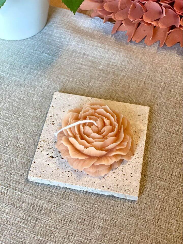 Peony Scented Candle