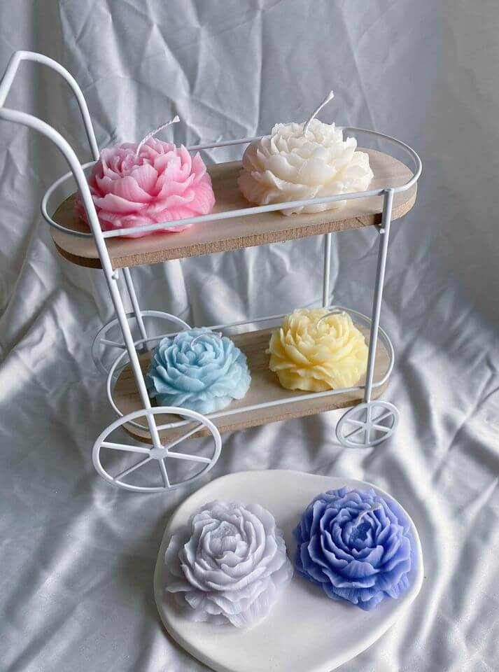 Peony Scented Candle