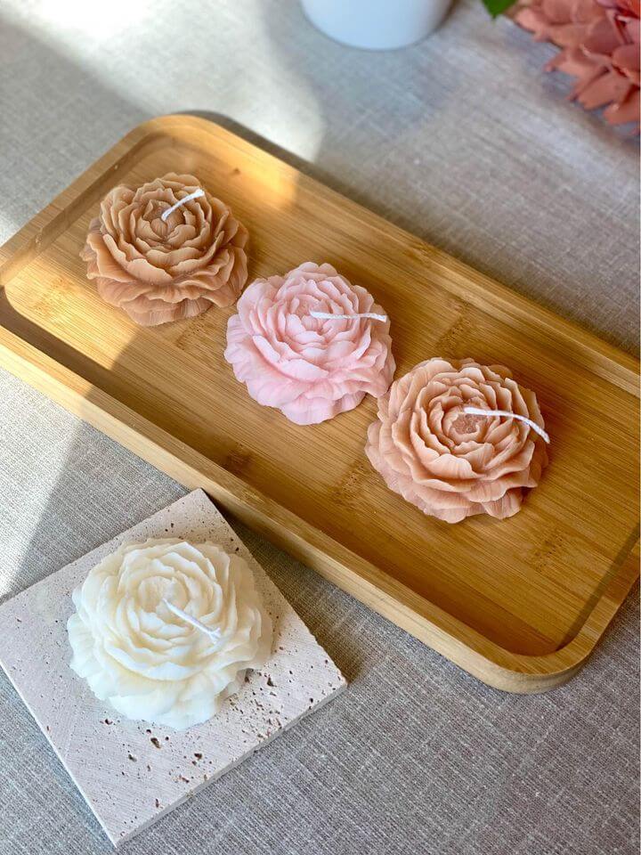 Peony Scented Candle