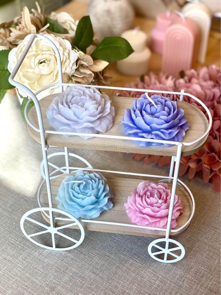 Peony Scented Candle