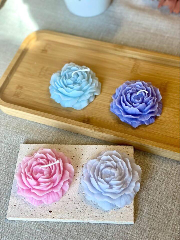 Peony Scented Candle