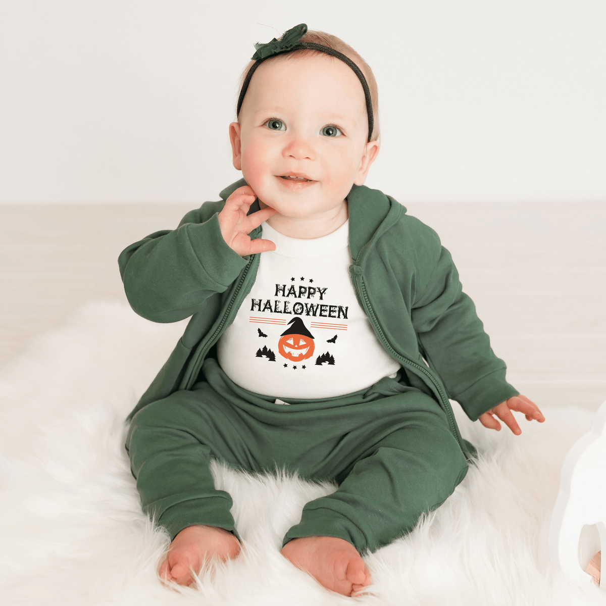 Halloween Pumpkin Bodysuit