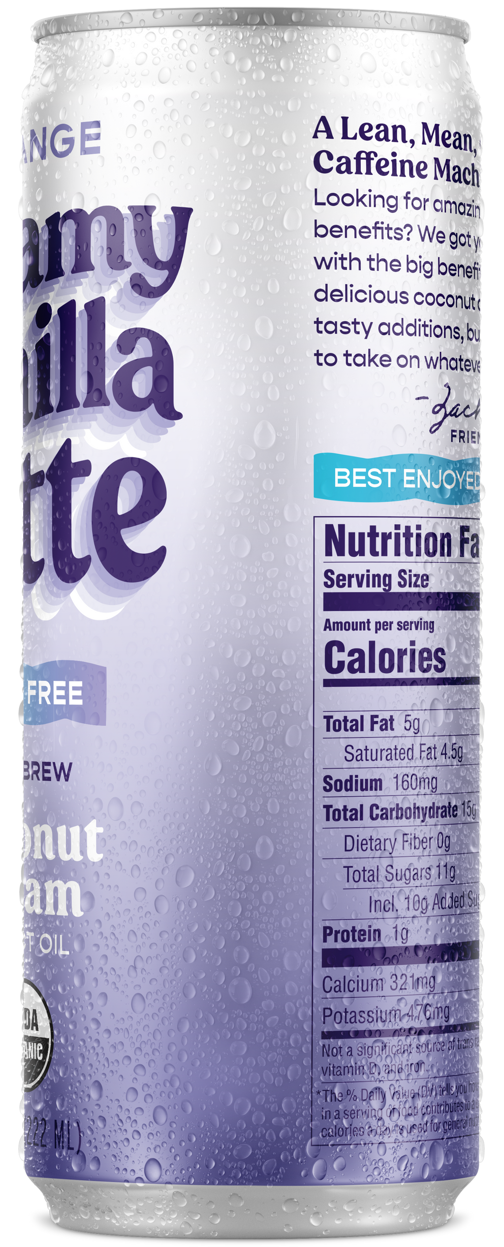 Creamy Vanilla Latte (12-Pack)