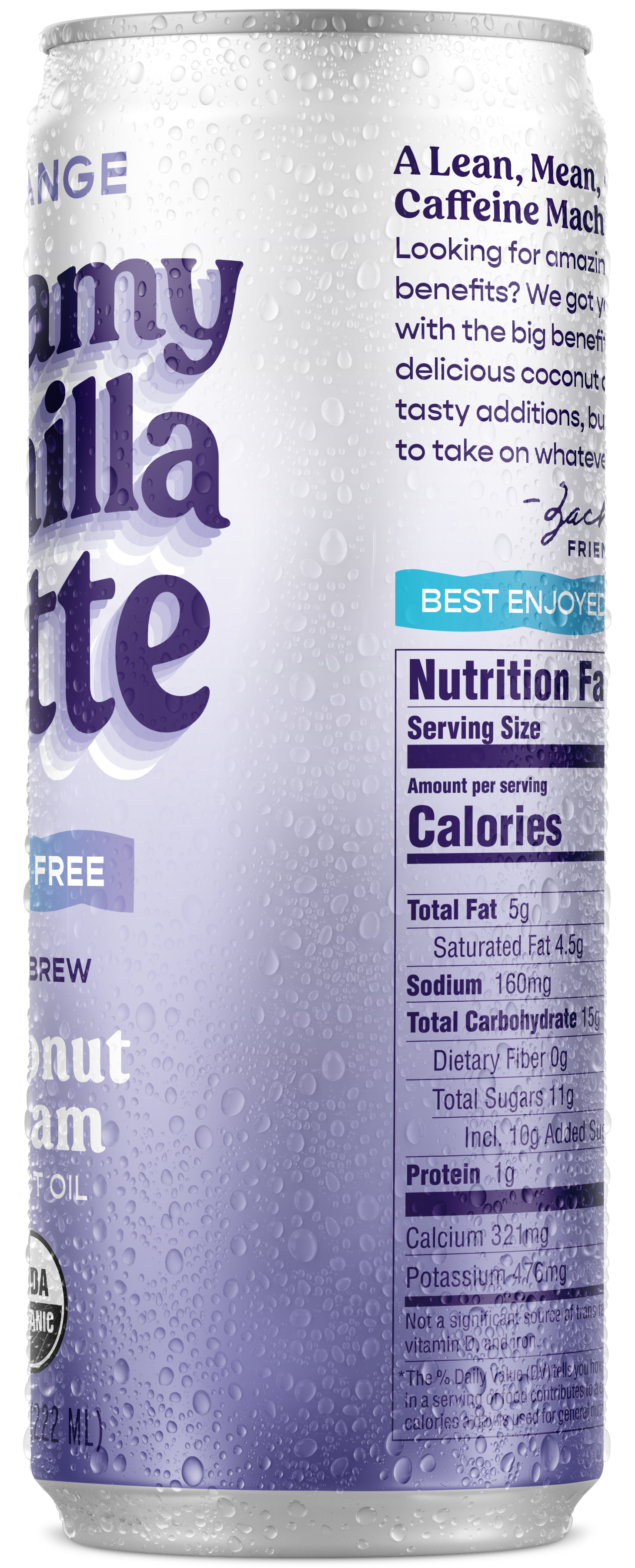 Creamy Vanilla Latte (12-Pack)