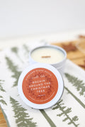 'Rockin' Around The Christmas Tree' Tin Candle