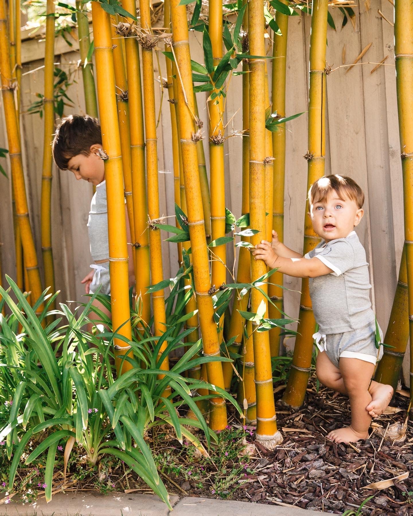 Ribbed Bamboo Shorts Set (2 Piece)
