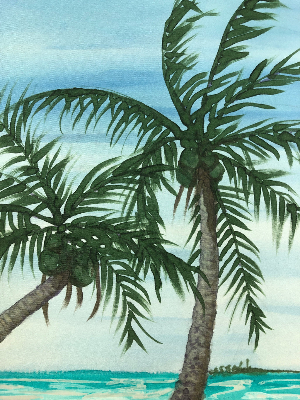 Painting on Silk - Out Islands