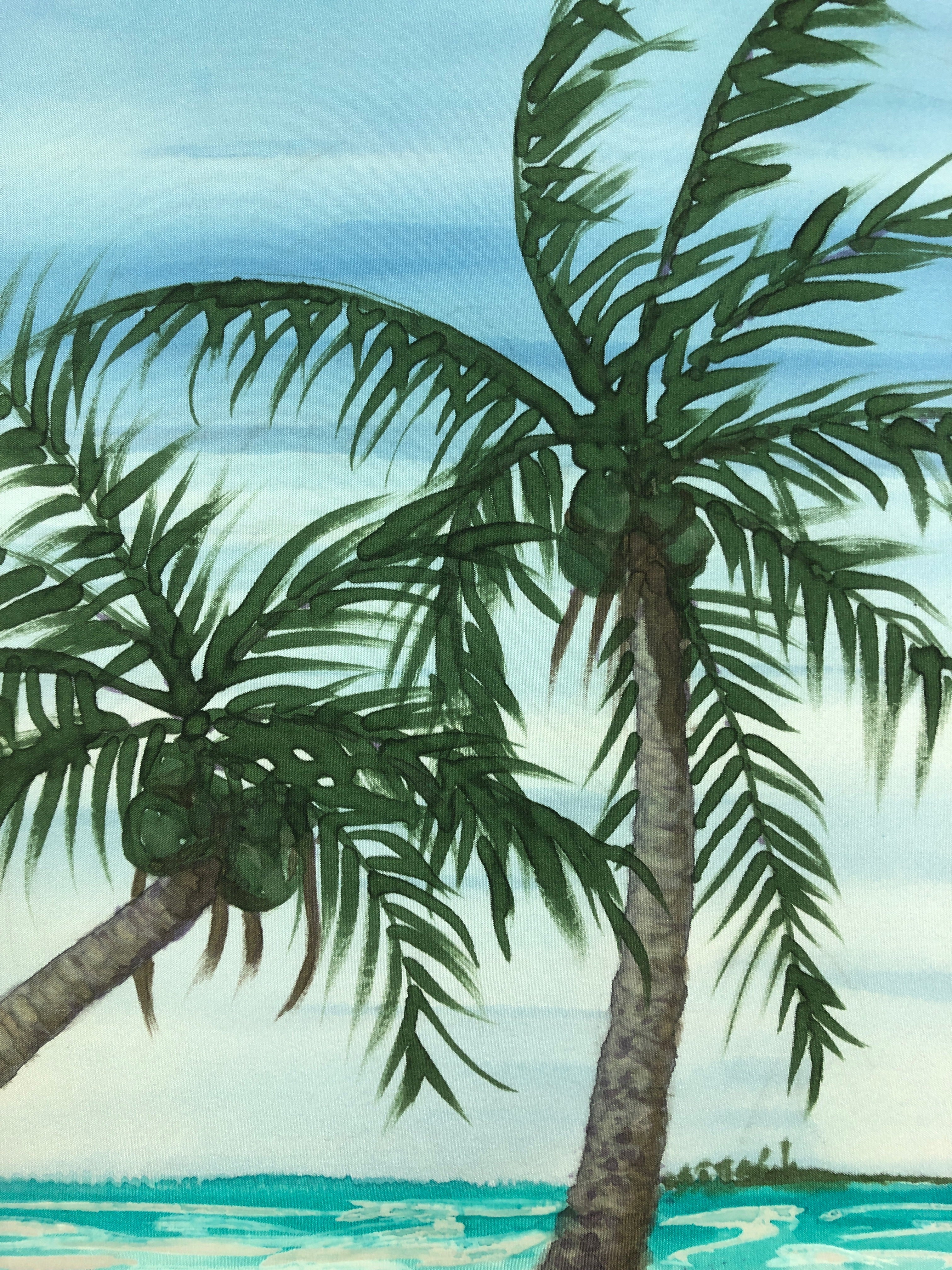 Painting on Silk - Out Islands