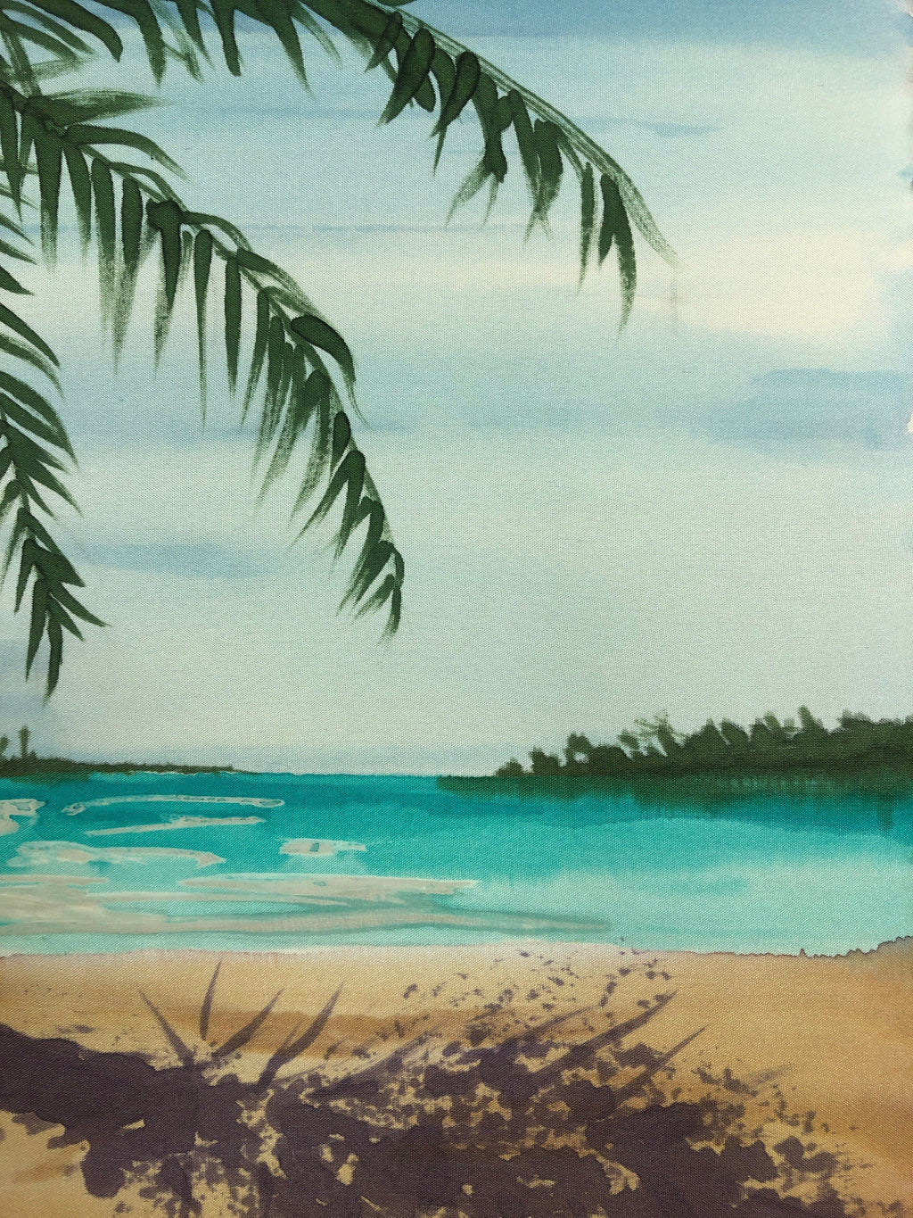 Painting on Silk - Out Islands