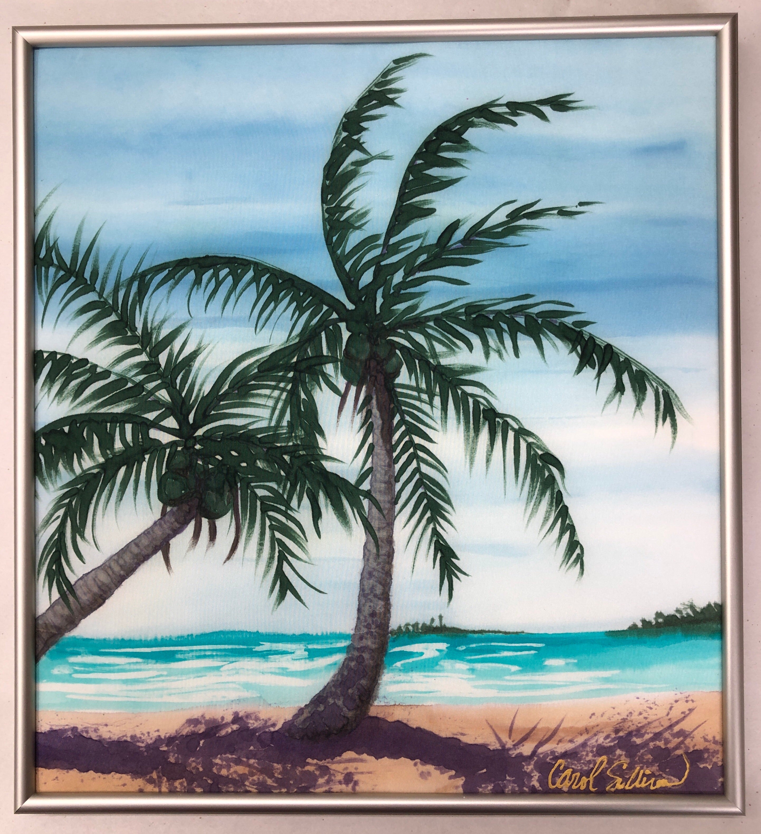 Painting on Silk - Out Islands