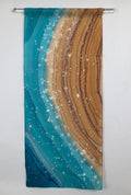 Silk Wall Hanging -  Surf Zone II