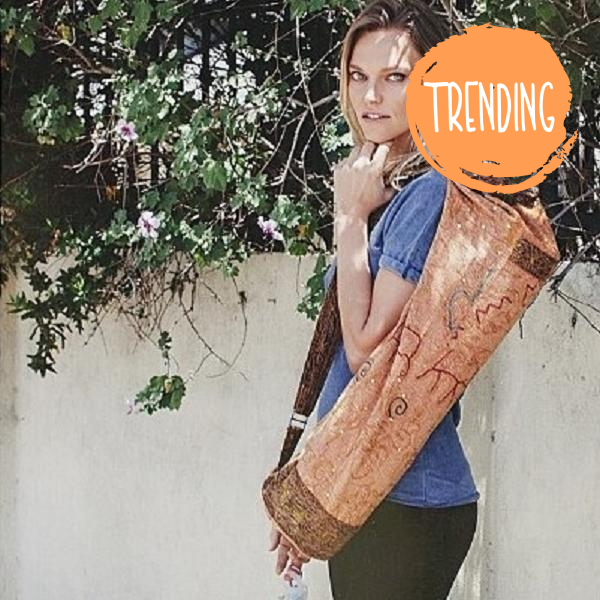 OMSutra Hand Crafted Chic Yoga Bag
