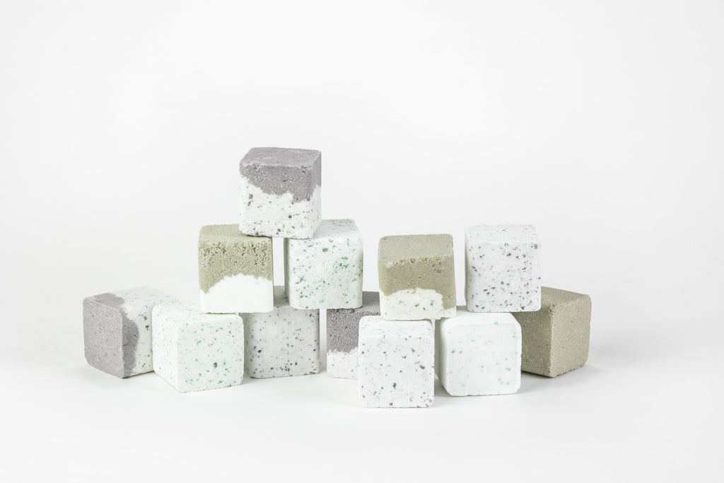 CBD Shower Steamers Gift Set - 5 Big Fizzies (THC Free)
