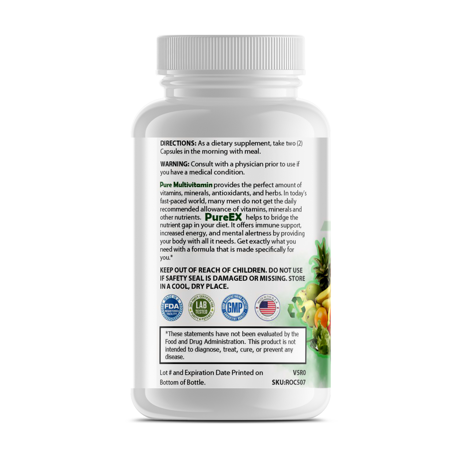Pure Multi-Vitamins for Men