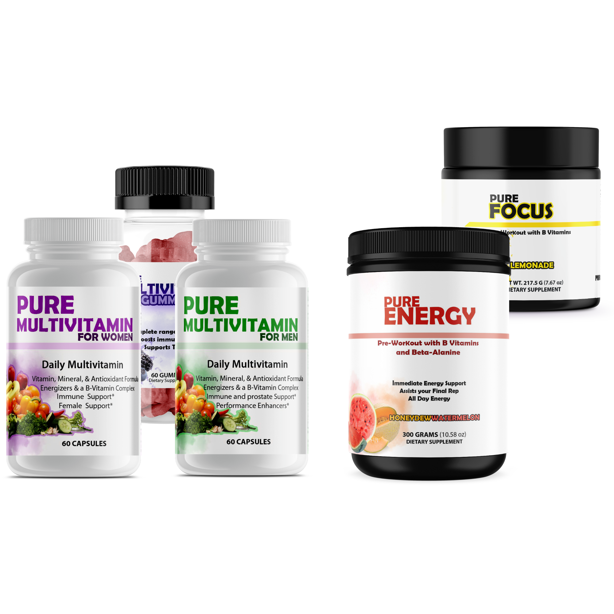 Multivitamins + Pre-Workout Bundle