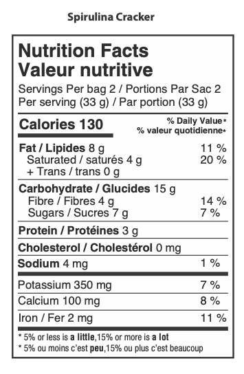 Spirulina Banana Crisps (6-Pack)