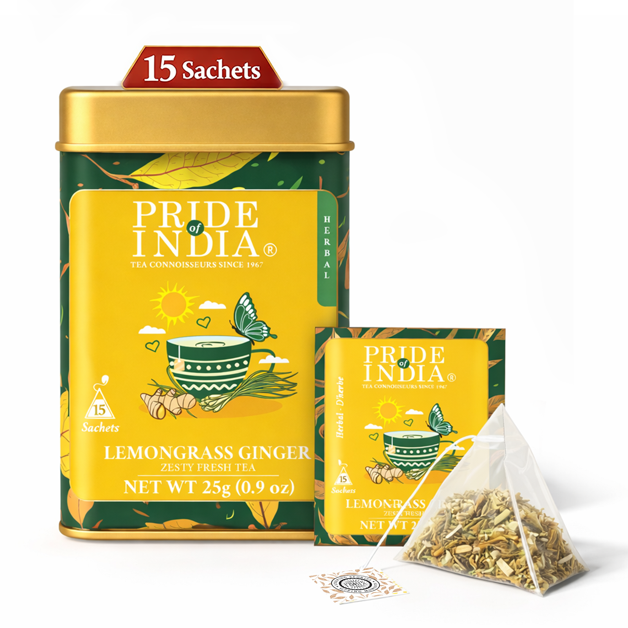 Lemongrass Ginger Tea Bags