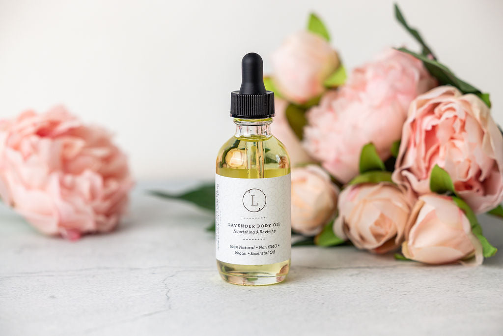 Natural Lavender Moisturizing Body Oil
