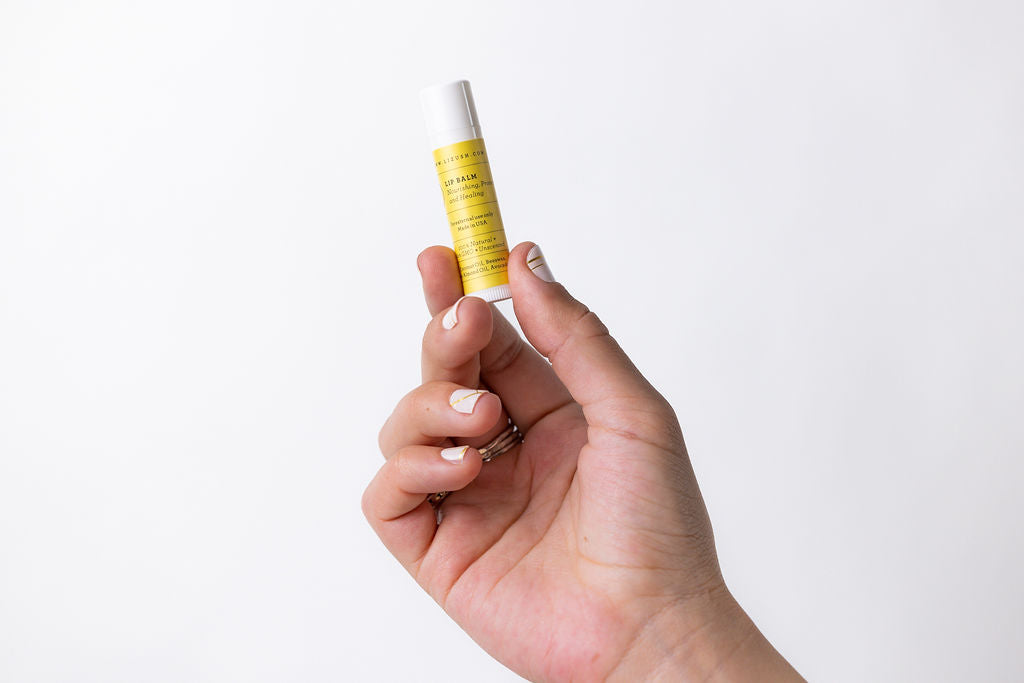 Natural Unscented Lip Balms (Set of 3)