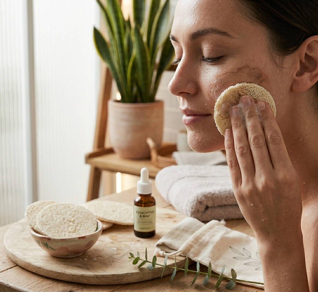 Natural Loofah Pads (10-Pack)