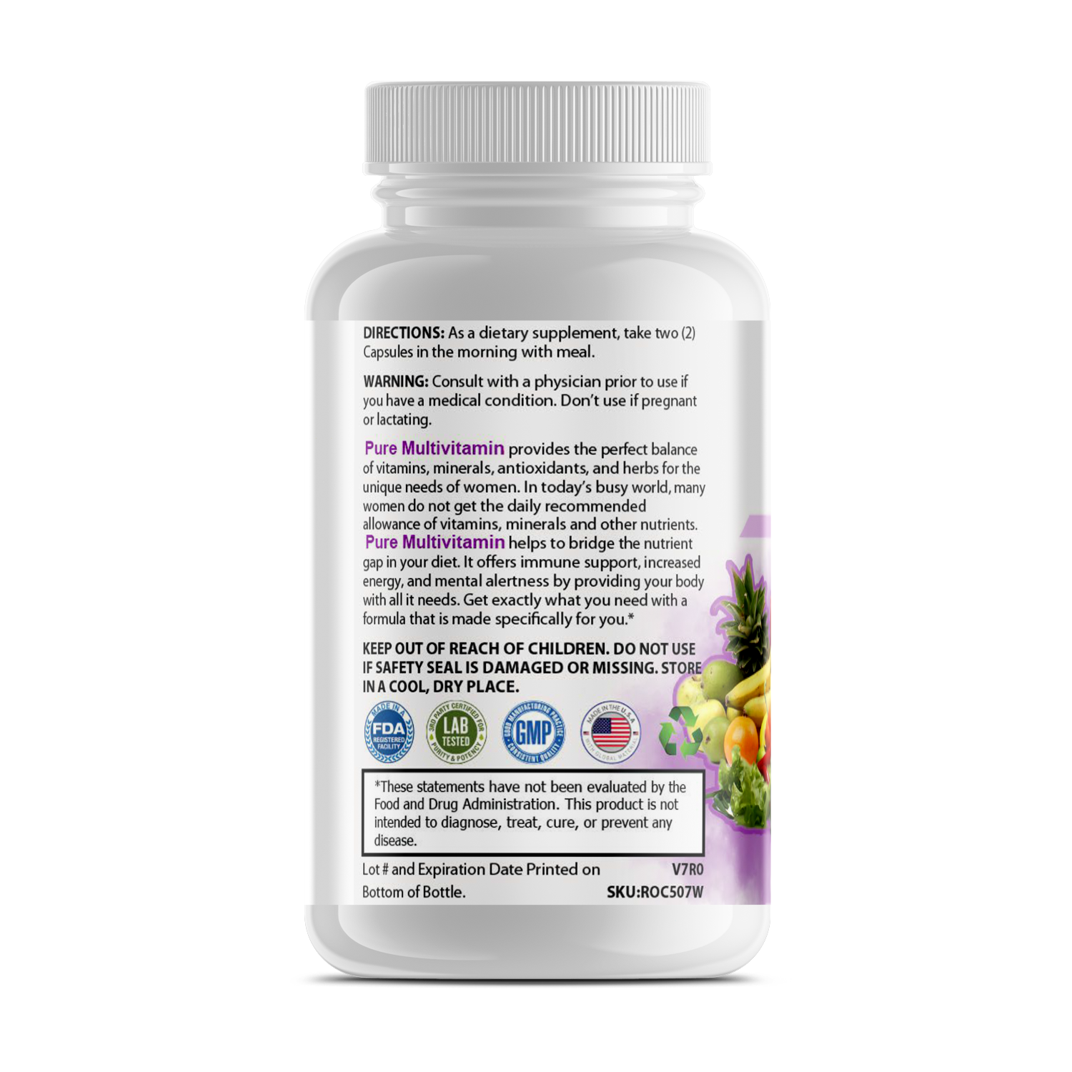 Pure Multi-Vitamins for Women