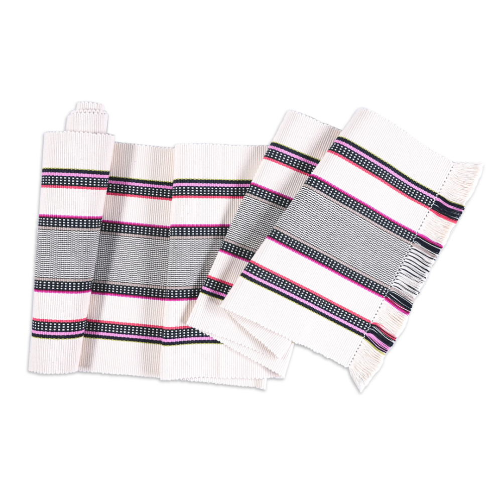 Macheo Multi Striped Table Runner