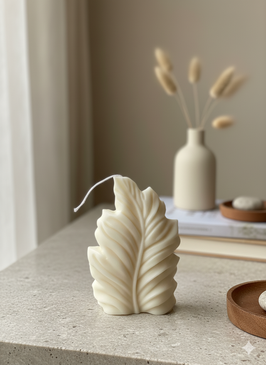 Feather Candle