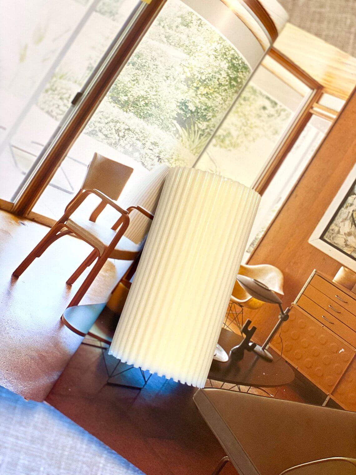 Ribbed Candle
