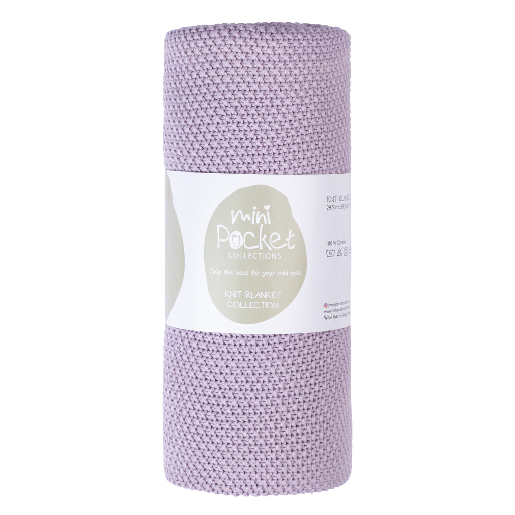 100% Cotton Knit Baby Blanket