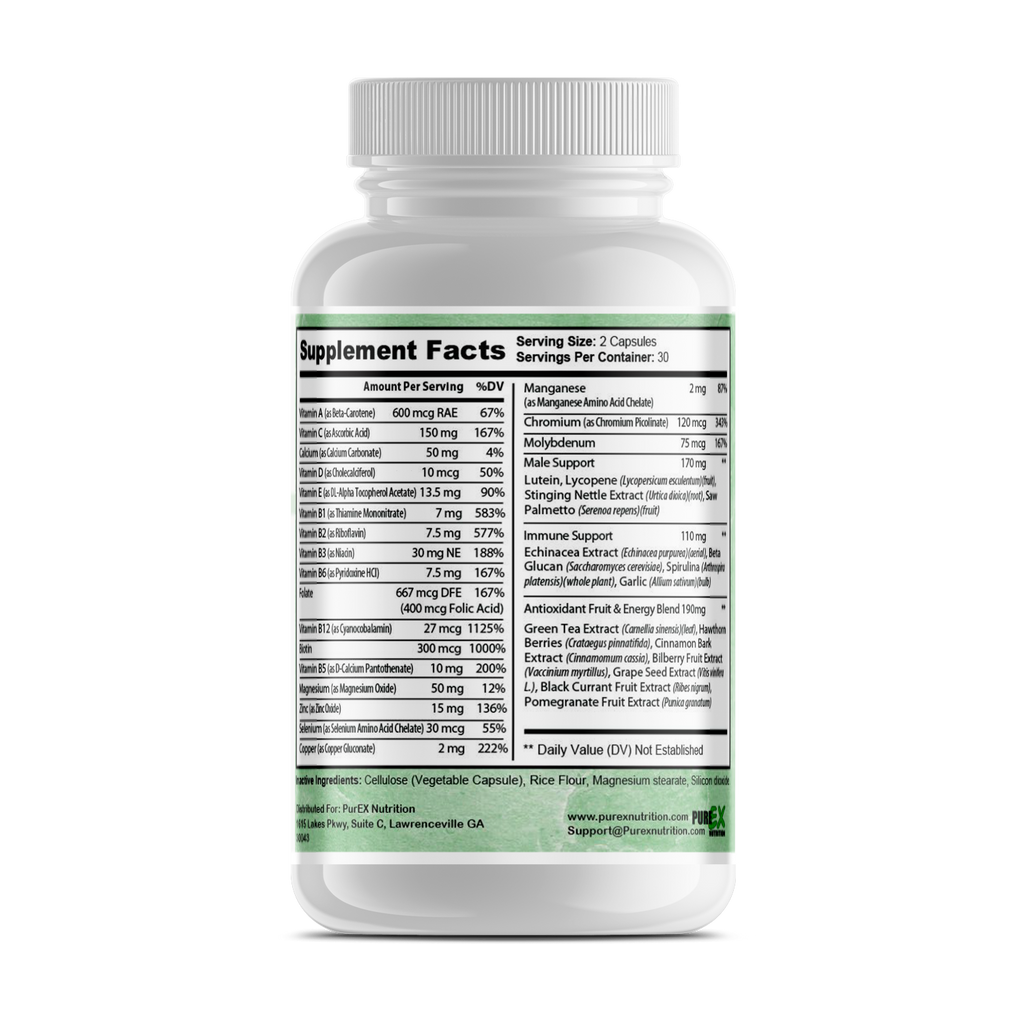 Pure Multi-Vitamins for Men