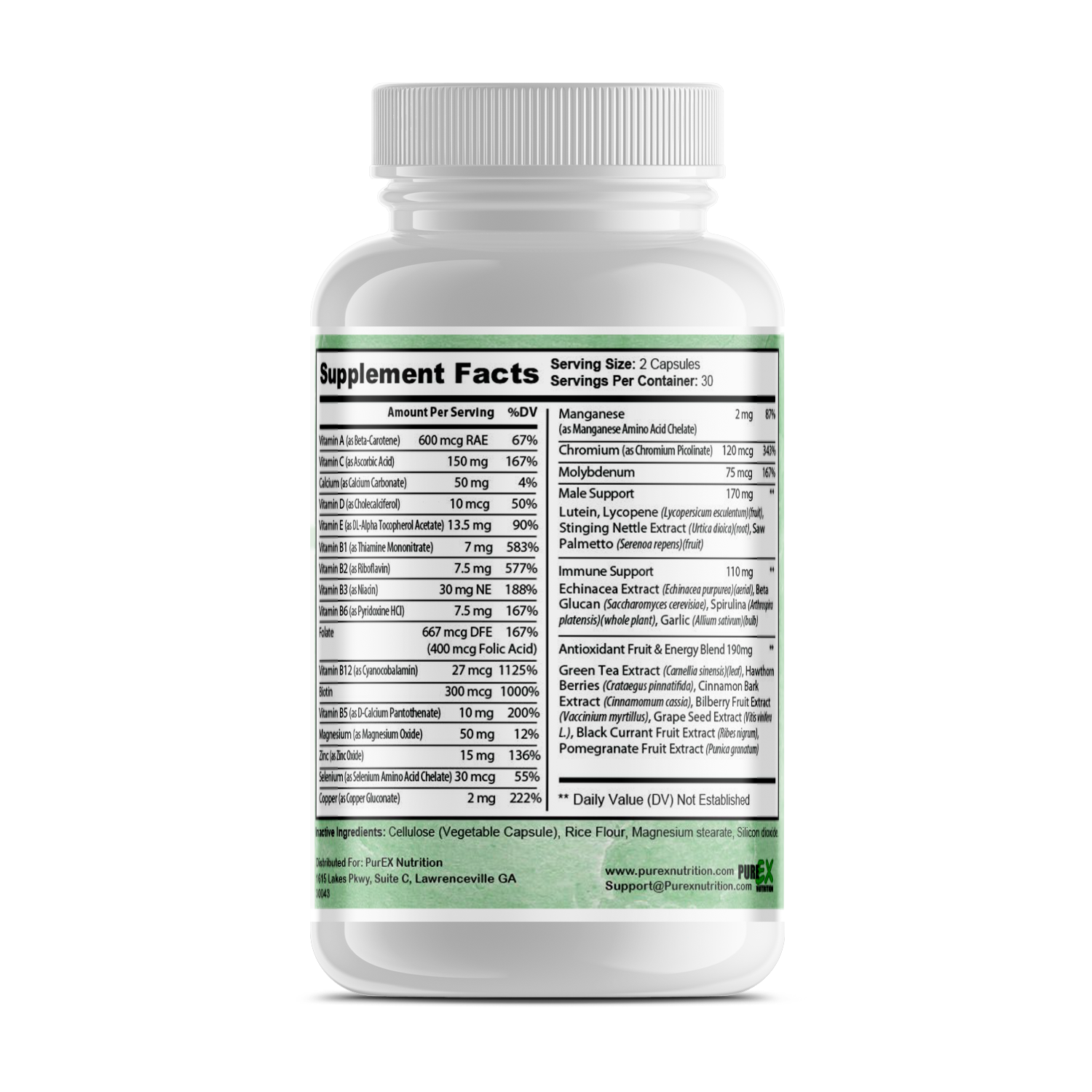 Pure Multi-Vitamins for Men